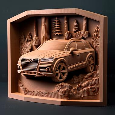 3D модель Audi Q7 (STL)